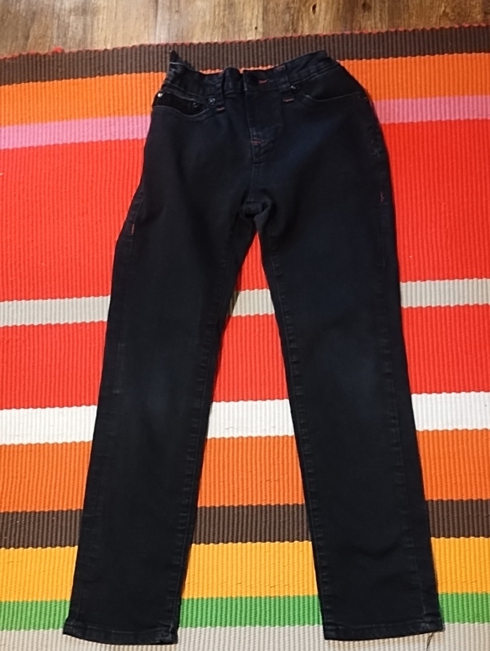 True Religion Kids Black Jeans VGC Size 10.